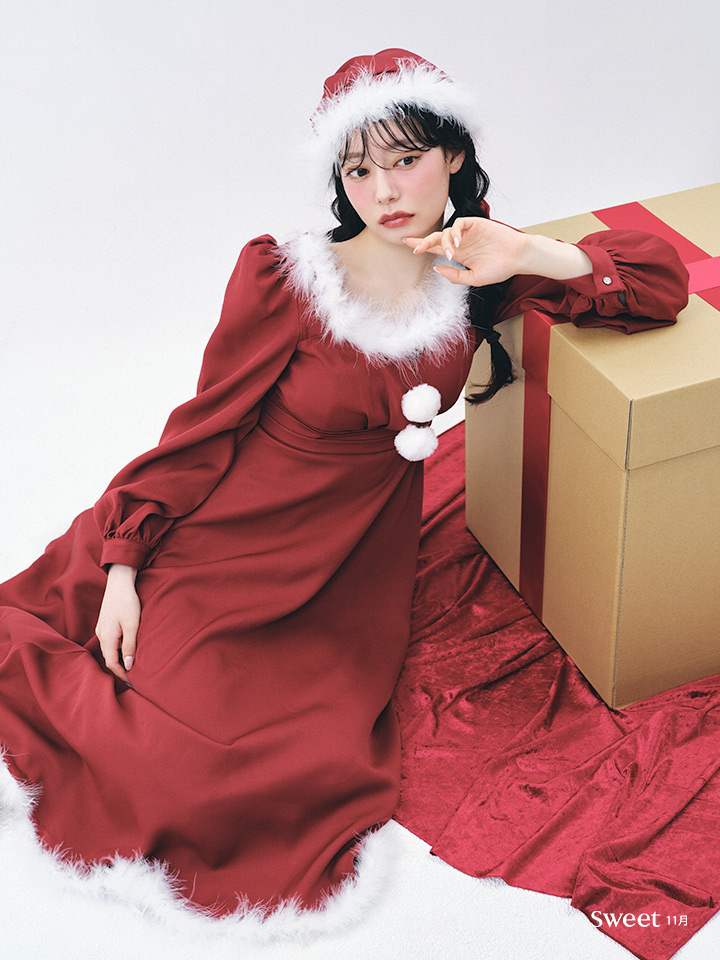 サンタコスプレ