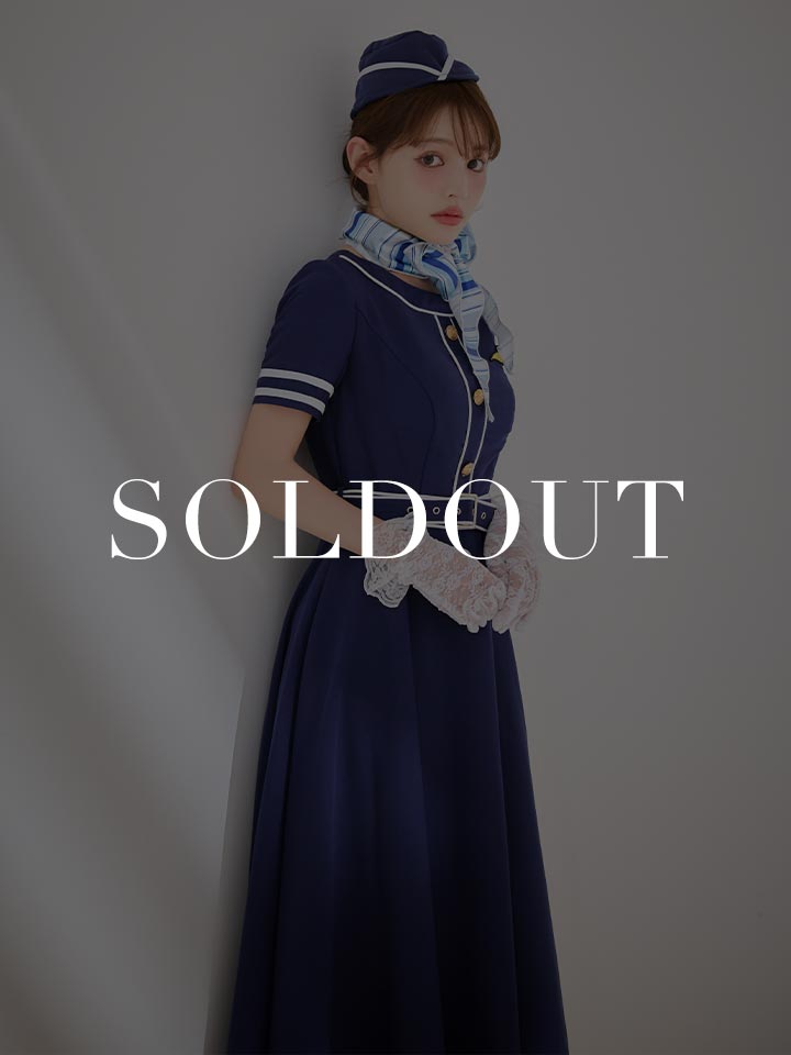 CAロングフレアワンピース【コスプレ5点セット】